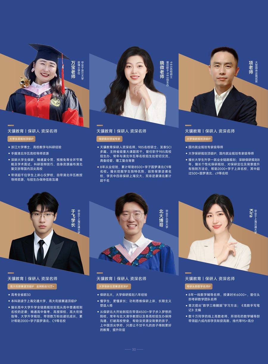 保研人IP名师团队