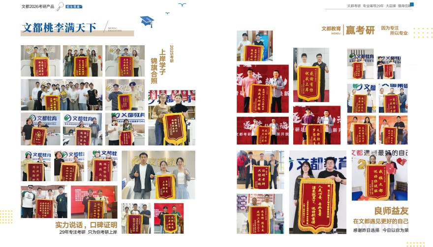 河南文都考研学员考研上岸一览