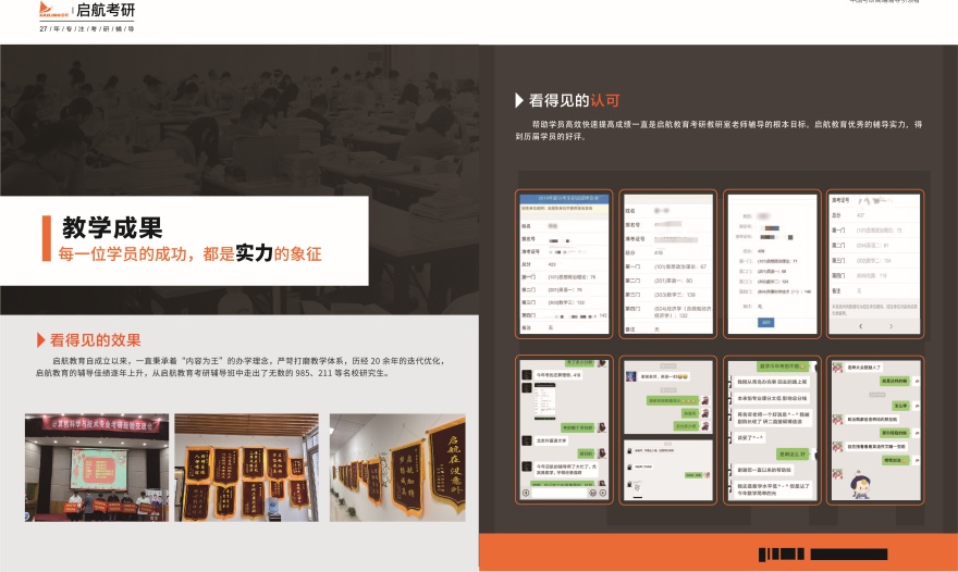 江苏启航考研学员考研上岸一览