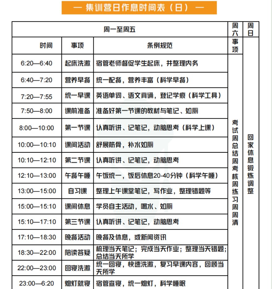 艺考生文化课全托