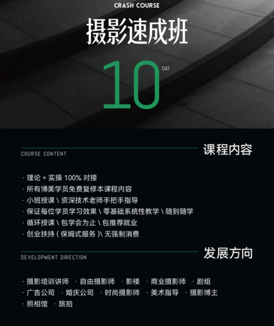 昆明摄影全科培训