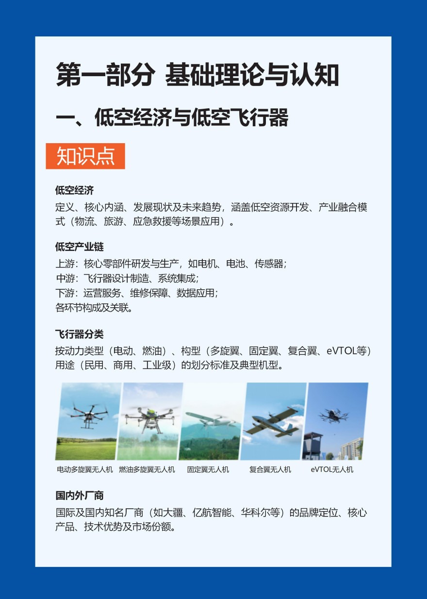 无人机装调检修综合学习