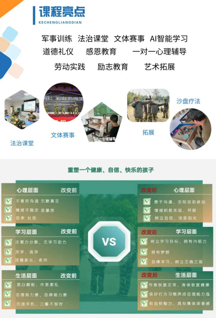 青少年素质教育培训课程