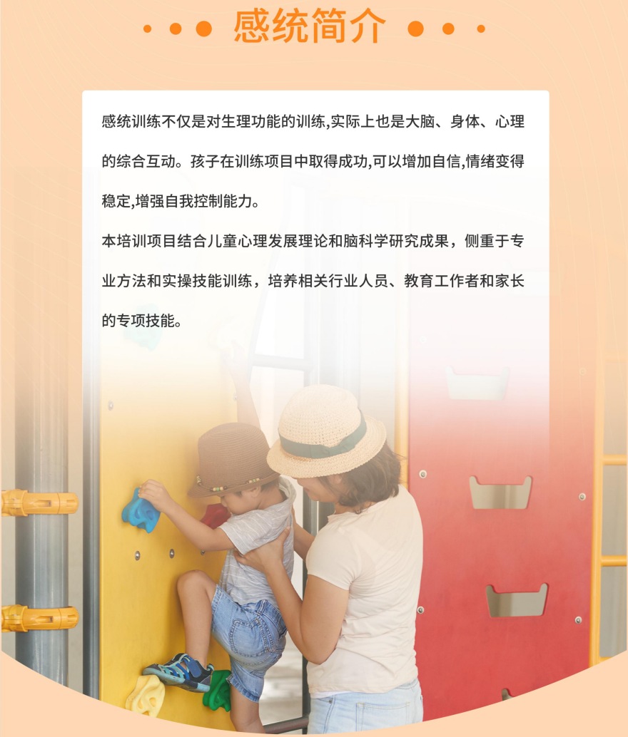 儿童感觉统合训练专项技能培训课程