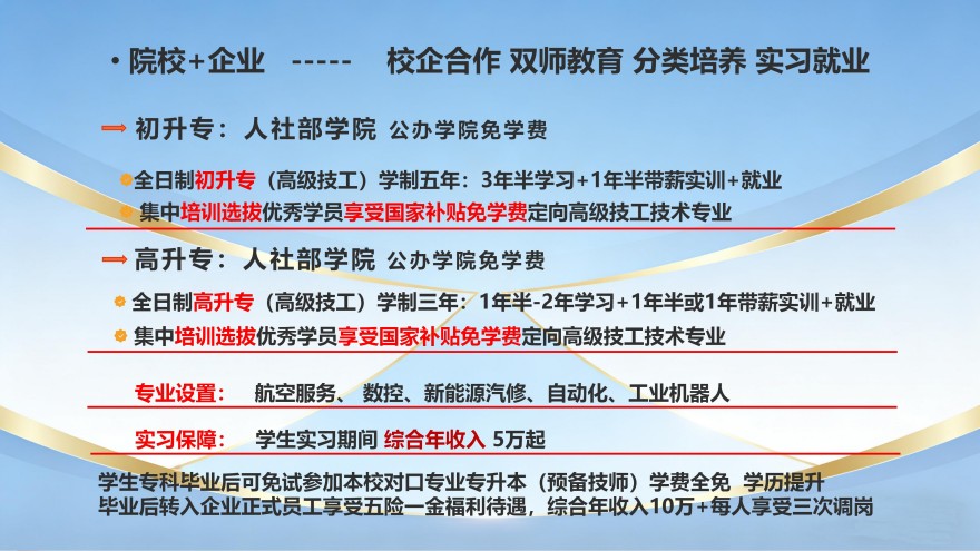 技师学院校企订单班