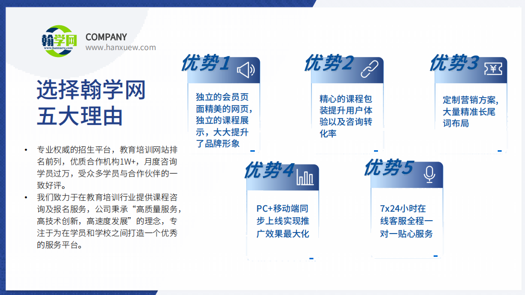 翰学网代理招生平台