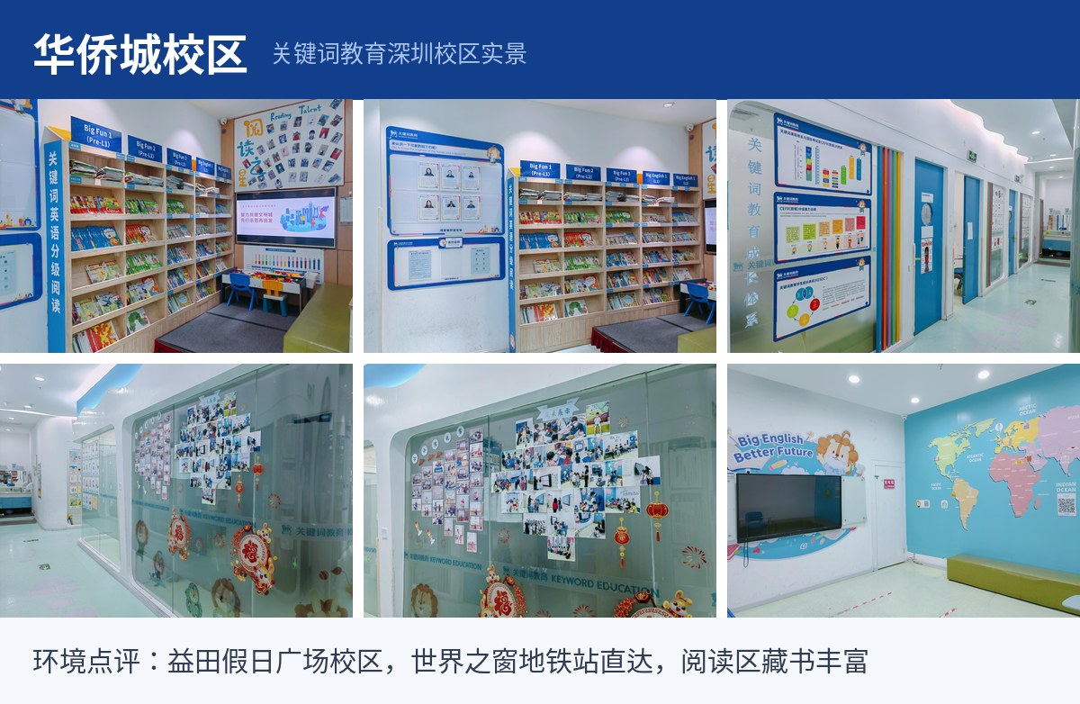 华侨城校区实景拼图