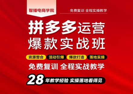 拼多多运营爆款实战班