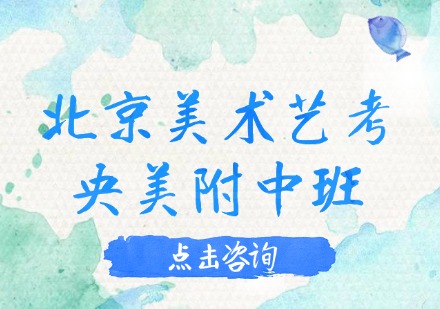 北京美术艺考央美附中班