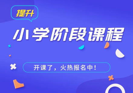 小学阶段课程