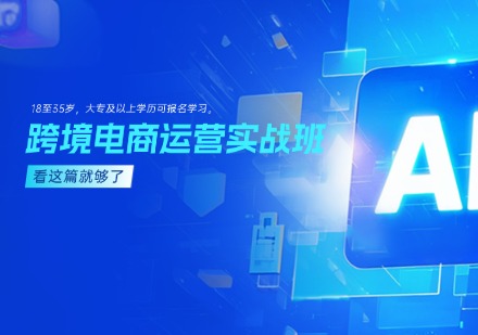 跨境电商运营实战班
