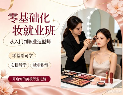 零基础化妆就业课程