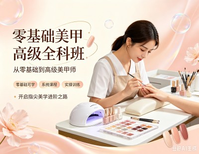 零基础美甲高级全科课程
