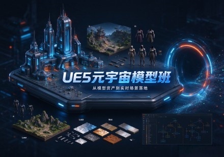 UE5元宇宙模型班课程