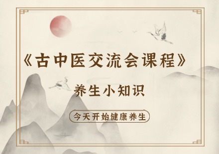 古中医交流会课程