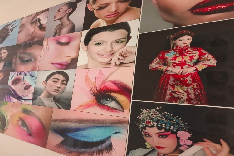 新疆秦芳影视化妆培训环境图