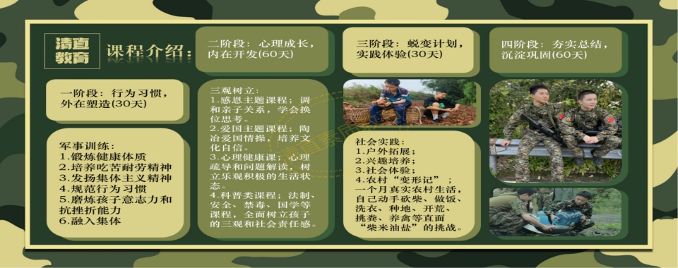 十大重庆正规青春期叛逆孩子特训学校排名出炉