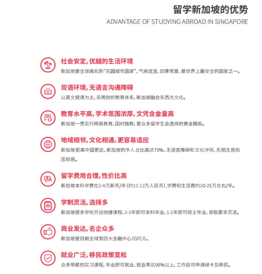 北京海淀区优质的新加坡留学办理中介名单榜首今日汇总