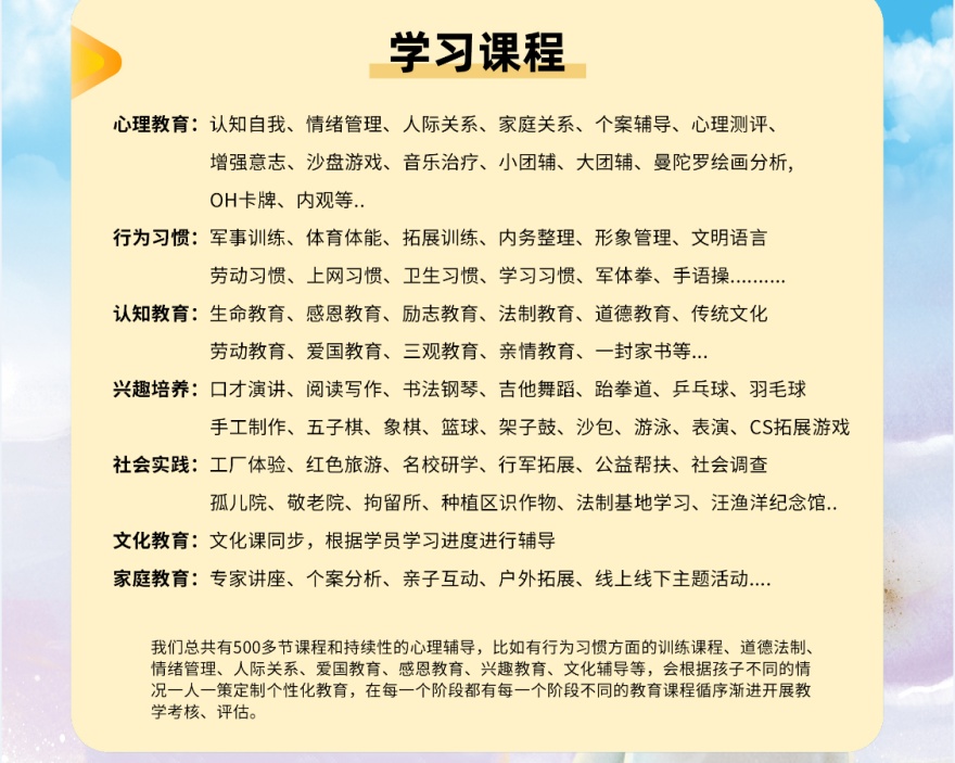 河北临城县TOP10大改善孩子叛逆厌学特训学校名单汇总一览