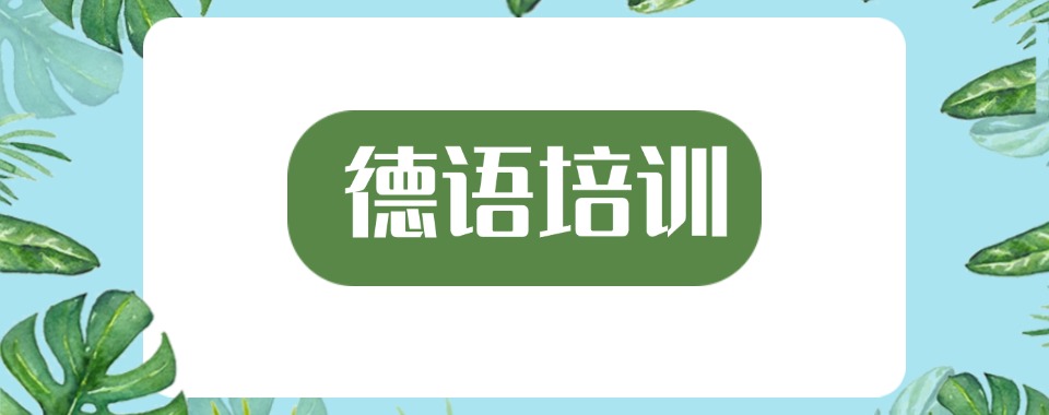 详解江苏南京综合实力强德语培训机构新排名榜优先推荐排名