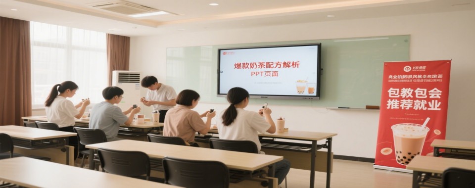 推荐厦门市海沧区排名前五高性价比的奶茶饮品制作学习机构名单一览