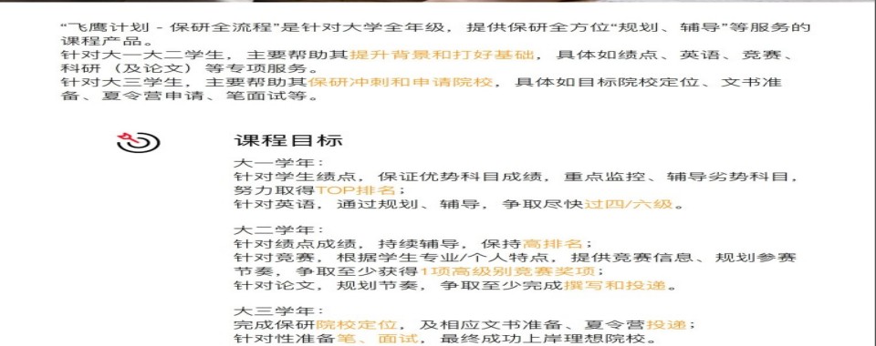 北京朝阳区实力不错的保研机构五大热门名单排名