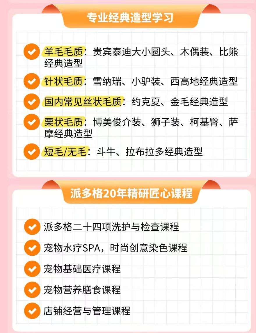 【宠物美容学习】广西南京地区认可度高的宠物美容师c证培训班四大排名