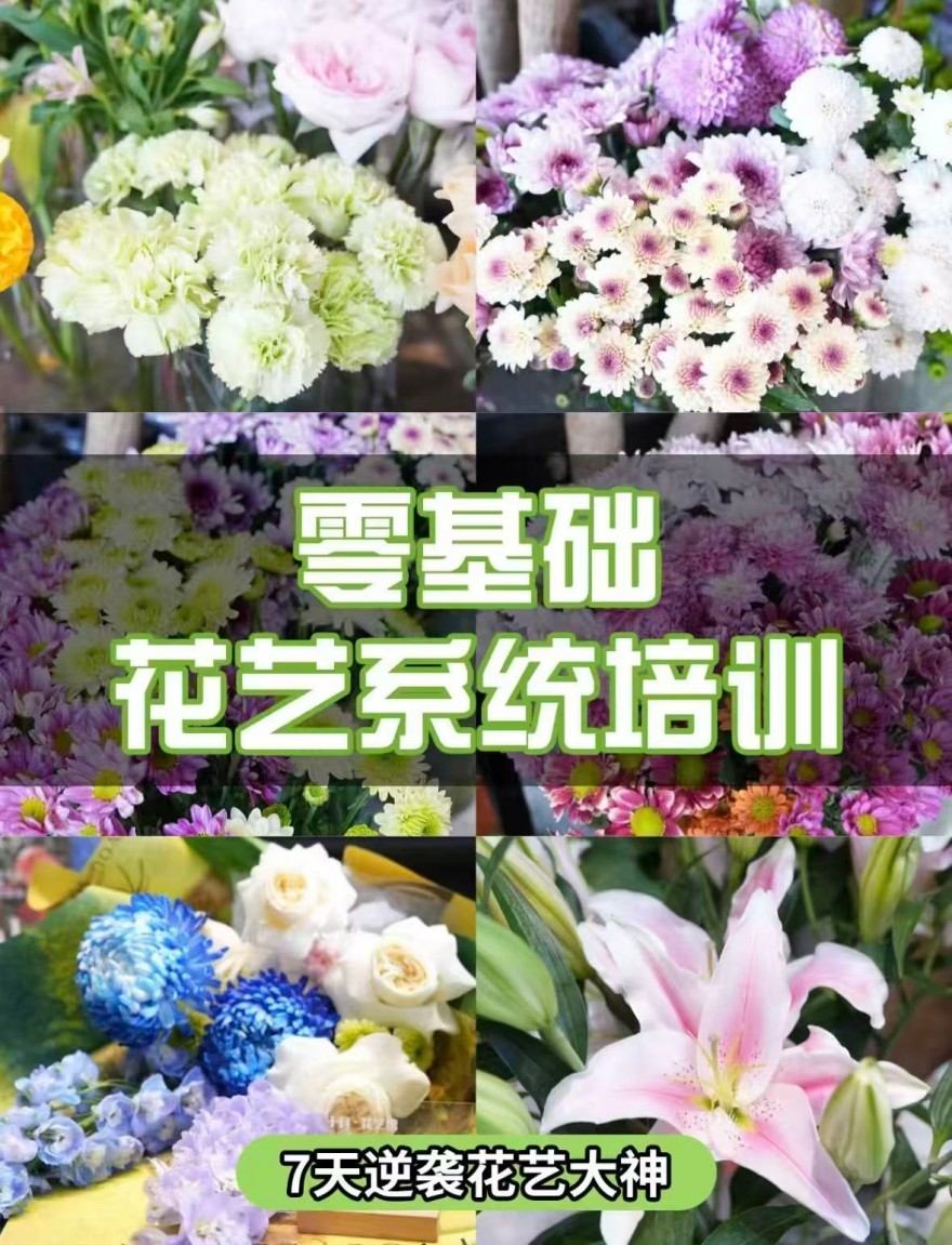 学员推荐吉林长春花艺师培训机构十大排名名单公布