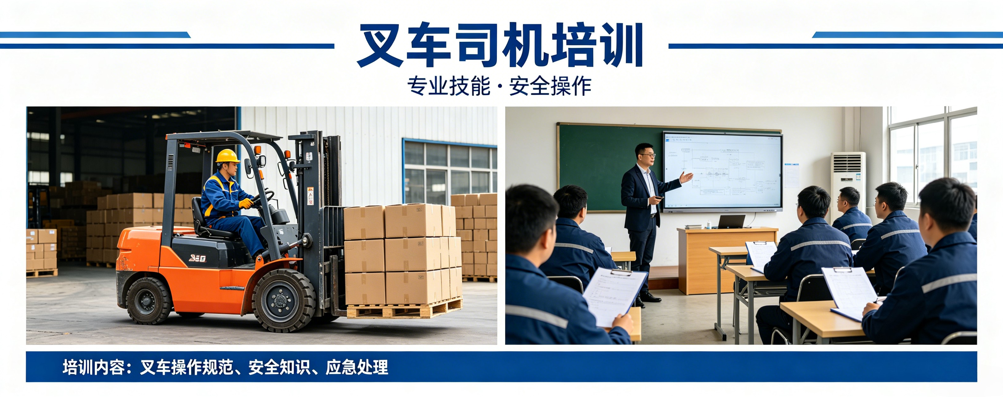 成都本地拿证快的叉车司机培训考证机构名单新鲜出炉