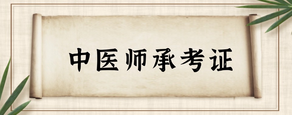 安徽合肥市综合各维度,哪家中医师承培训机构更出色