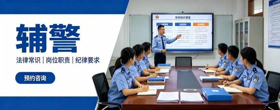 广东辅警十大培训机构解析剖析讲师警务考试相关实战教学经验