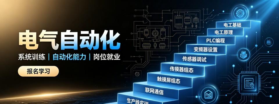 成都电气自动化培训机构推荐适配转行提升人群