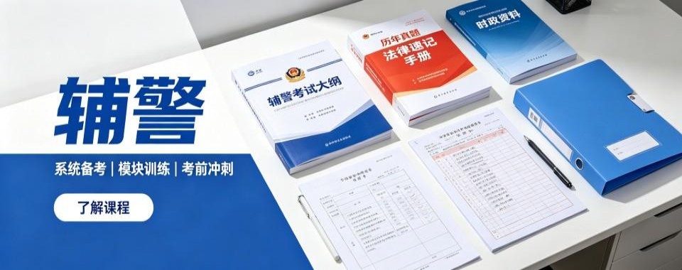 广东辅警十大培训机构汇总梳理本地报辅警班避坑实用要点
