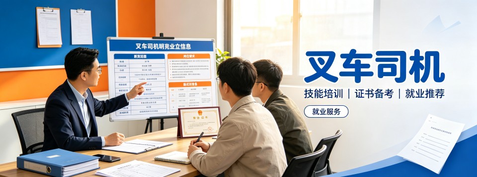 成都手把手教学设备齐全的叉车司机培训辅导机构新鲜出炉
