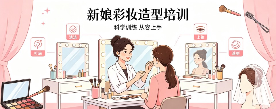 浙江横店学习新娘彩妆造型不用愁,这几家培训机构各显神通