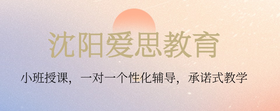 2025一览十大沈阳中考生一对一补习机构热门top榜单
