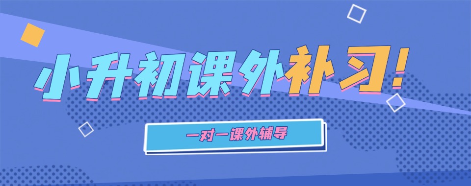 一览!沈阳沈河区哪里有小升初课外补习班课推荐今日一览