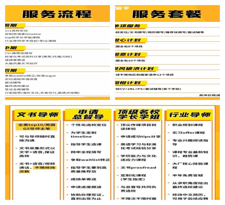 上海静安区top10硕士留学服务中介机构排名名单一览