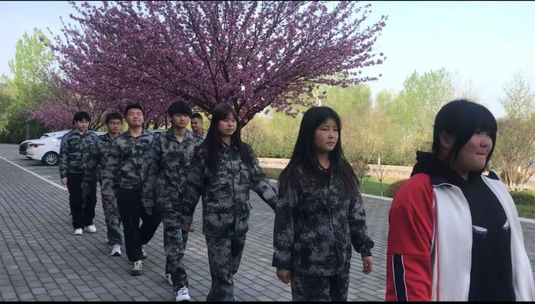 谭思想特训向阳校区学生展示