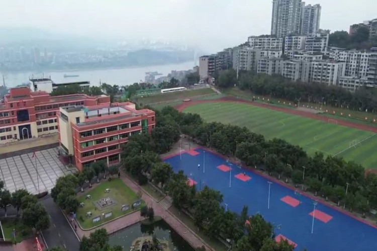 重庆市行知国防素质教育学校校区环境