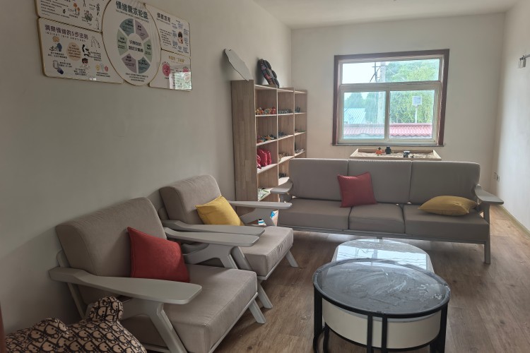 山东职业技工特教中心环境图