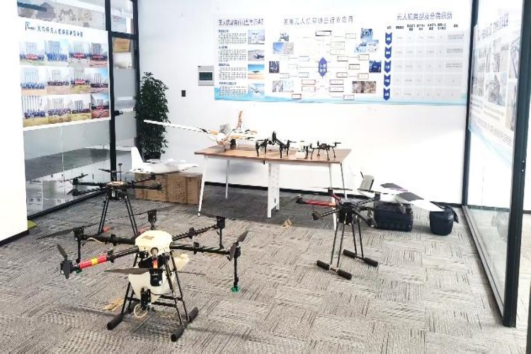 日照风向标无人机校区环境图