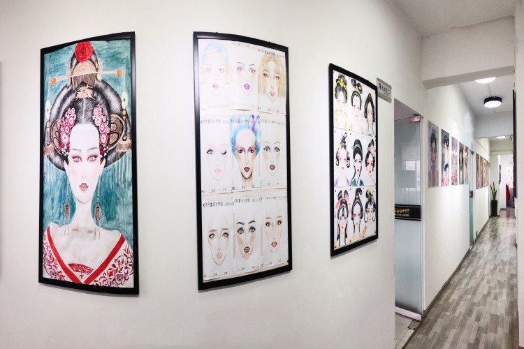 四川湘子形象设计学校环境图