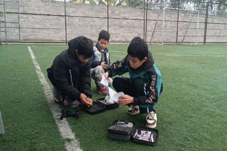 广西灵韵教育无人机活动