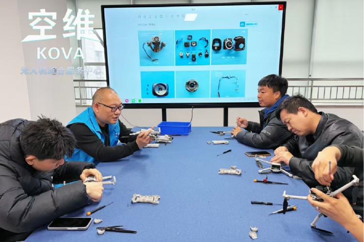 山东空维无人机维修校区环境图