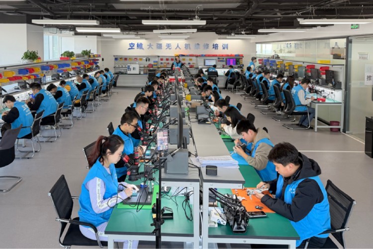 山东空维无人机维修校区环境图