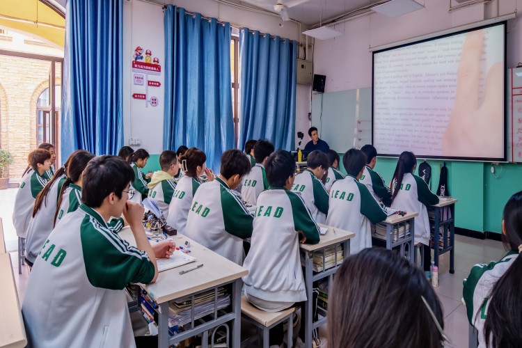 西安领军中高考补习学校环境图