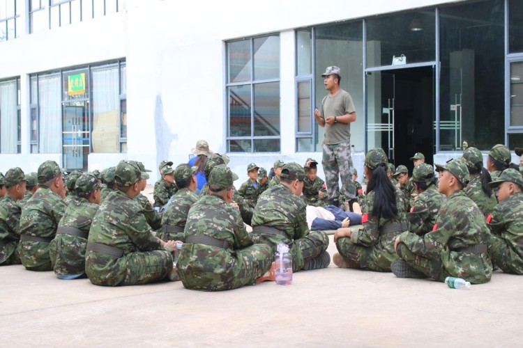 广西武兵国防教育环境图