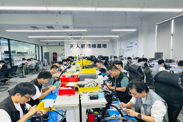 联航无人机维修培训总部环境图