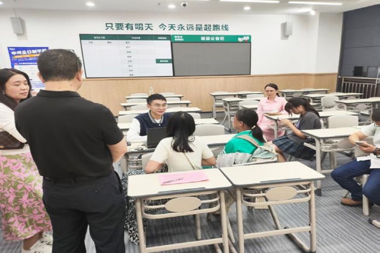 广州新东方培训学校教室环境